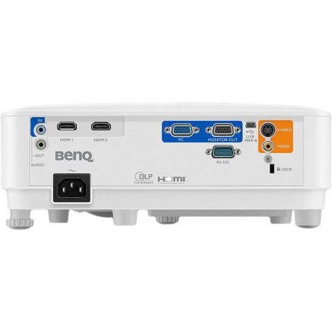 Проєктор BENQ MW550, DLP, SVGA, 3600Lm, 20000:1, D-sub, HDMI, білий