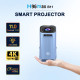 Проєктор H96 MAX B11 LED LCD HD 200AL 16:9 H716 2G/16G Android 11.0 HDMI WiFi BT сірий