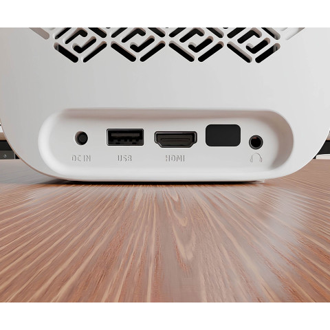 Проєктор HP CC360 LED LCD FHD 220 AL 16:9 Android15 HDMI WiFi BT білий