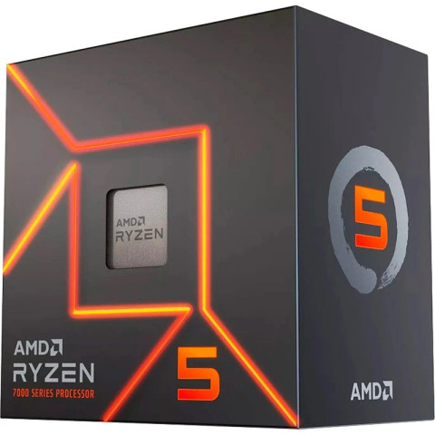 AMD Ryzen 5 6C/12T 7600 (3.8/5.1GHz Boost,38MB,65W,AM5,Wraith Stealth cooler) box