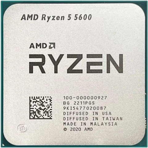 AMD Ryzen 5 6C/12T 5600 (3.5/4.4GHz,35MB,65W,AM4) tray
