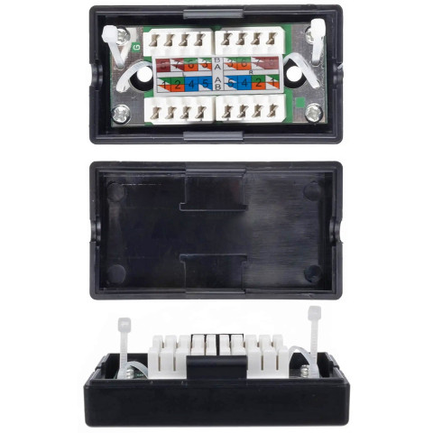 З'єднувач Connecting box UTP Cat.5e, під забивку