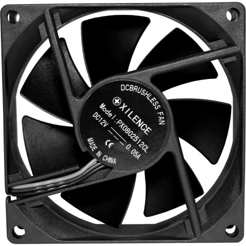 Вентилятор для корпуса 80mm Xilence XPF80.B Black, Retail Box
