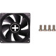 Вентилятор для корпуса 80mm Xilence XPF80.W Black, White Box