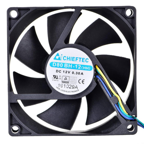 Вентилятор для корпуса 80mm Chieftec AF-0825PWM