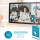 Сканер A3 Canon IRIScan Visualizer 7 (13MP 4K UltraHD MIC 4-in-1 USB книжковий блакитний)