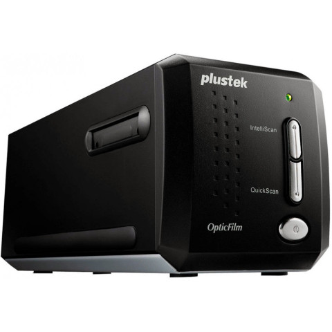 Сканер Plustek OpticFilm 8200i Ai (7200dpi 48bit LED Ai Studio8 плівковий слайд-сканер чорний)
