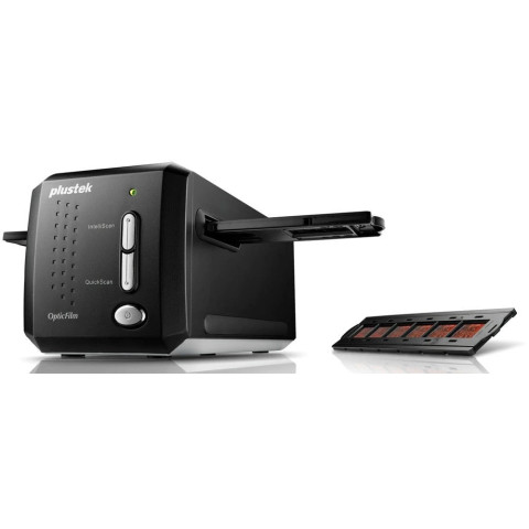 Сканер Plustek OpticFilm 8200i Ai (7200dpi 48bit LED Ai Studio8 плівковий слайд-сканер чорний)