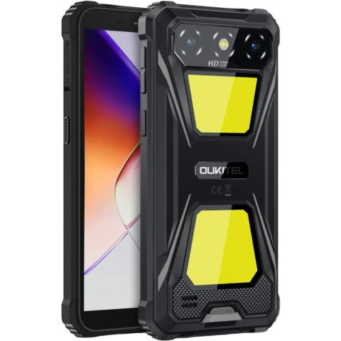 Смартфон Oukitel G5 6" HD+ /4GB/256GB T310 /6300mAh /Ліхтар/13+5Мп/ IP69K/Black