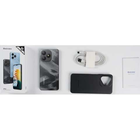 Смартфон Blackview WAVE 9C 6.56" HD /4GB/128GB/ T603 /5000mAh/ 13+8Мп / Black