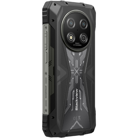 Смартфон Blackview ROCK 2 6.67" HD+ /12GB/256GB/ T8100 /15000mAh / 16+13Мп /IP69K/Black