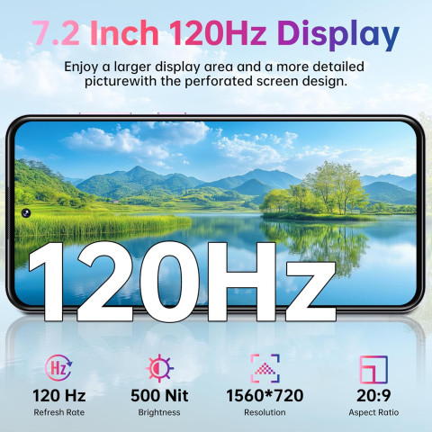 Смартфон Oukitel C69 7.2" HD+ /8GB/512GB/ T606 /6000mAh/ 64+8Мп/ NFC Green