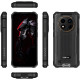 Смартфон Oukitel WP28E 6.5"HD+ /4GB/64GB/T606 /10600mAh /13+5Мп/ IP69K /NFC Black