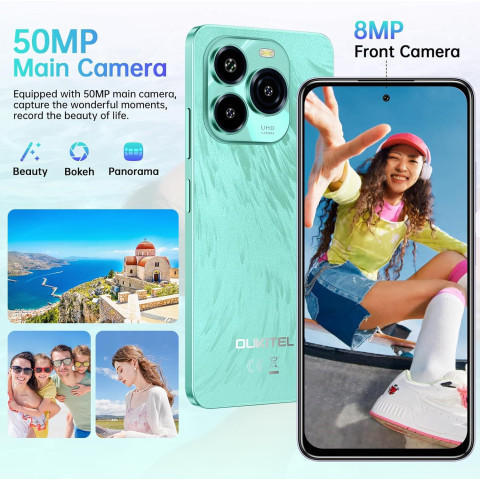 Смартфон Oukitel C65 6.7" HD+ /4GB/128GB/ T606 /5150mAh/ 50+8Мп/ Gold