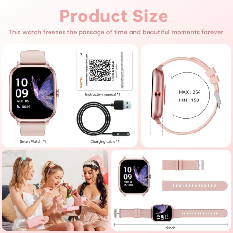 Годинник Oukitel V7 Pink