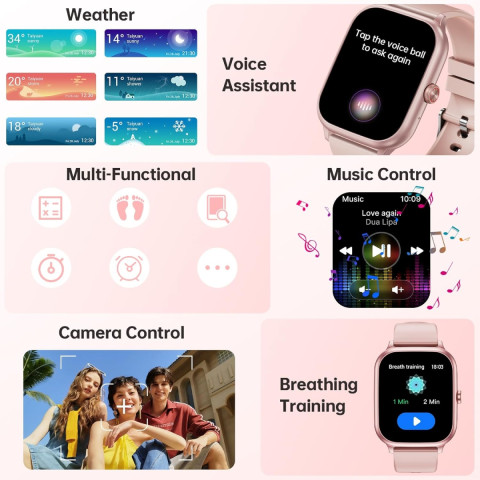 Годинник Oukitel V7 Pink