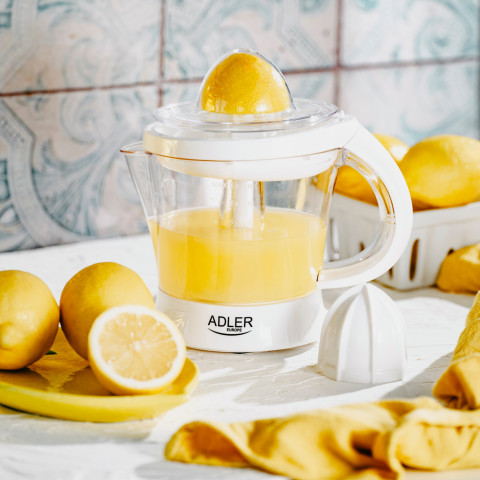 Соковитискач Adler AD 4014 white для цитрусових/ 60Вт/ 1л/ білий
