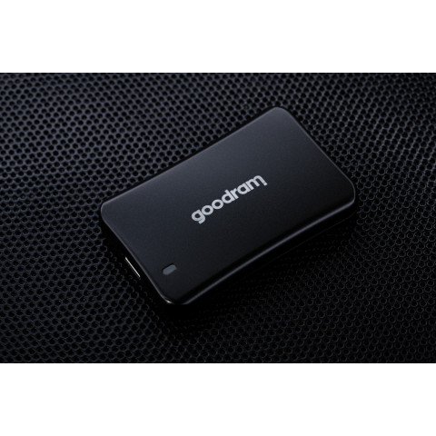 SSD external, USB 3.2 Gen2 Type-C 2Tb, GoodRAM HX200, 2x Type-C, Black, чорний, Retail