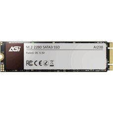SSD 512Gb AGI AI238 M.2 2280 SATA 2.5" 3D NAND QLC, Retail
