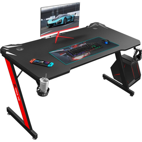 Стіл ігровий XTRIKE ME DK-02 Gaming Desk, Black 110x60x74мм.