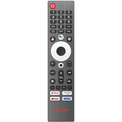 TV 43 AIWA 43GO70804UHD 4K UHD/DLED/T2/ Google TV/2 x 10W/Dolby Digital/HDMI/Wi-Fi/VESA 200x100/Blac