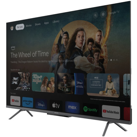 TV 55 AIWA 55GO70804UHD 4K UHD/DLED/T2/ Google TV/2 x 10W/Dolby Digital/HDMI/Wi-Fi/VESA 200x200/Blac