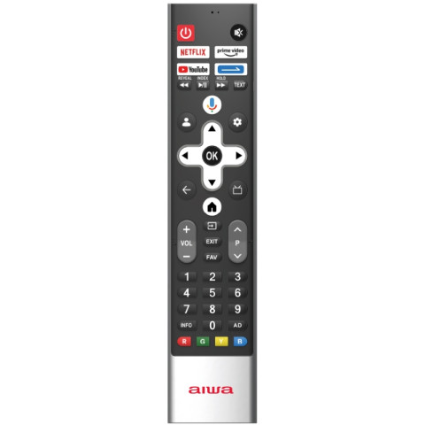 TV 55 AIWA 55GO70804UHD 4K UHD/DLED/T2/ Google TV/2 x 10W/Dolby Digital/HDMI/Wi-Fi/VESA 200x200/Blac