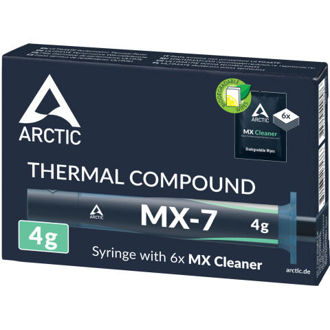 Термопаста Arctic MX-7. 4г + 6pcs MX Cleaner (ACTCP00092A)