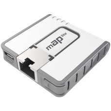 Точка доступу Mikrotik RBmAPL-2nD mAP lite with 650Mhz CPU, 64MB RAM, 1xLAN, built-in Dual Chain 2.4