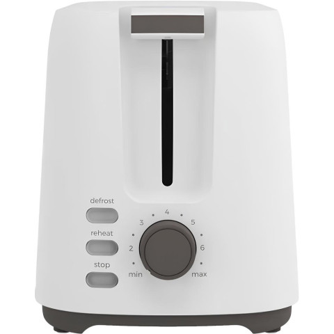 Тостер AIWA ABT-700 ASATAN 750Вт/ 2 відділення/мех. управління/розморожування/підігрів булочок/білий