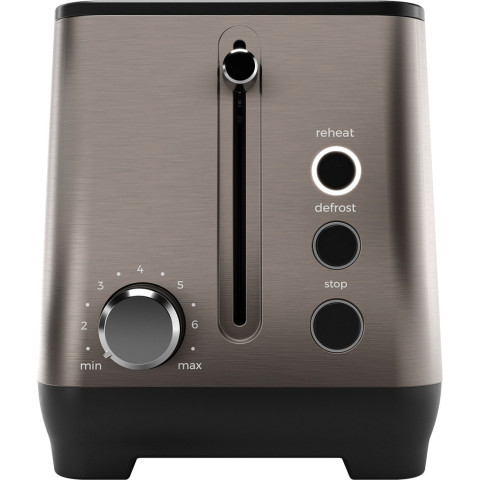 Тостер AIWA ABT-1000 KOTAN 1000Вт/ 2 відділення/мех. управління/розморожування/підігрів булочок