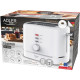 Тостер Adler AD 3224 white 850Вт/ 2 відділення/7 режимів підсмажування/розморожування/підігрів булок