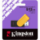 USB Flash Kingston 512B USB 3.2 Type-C DT Exodia S Black/Yellow, Retail