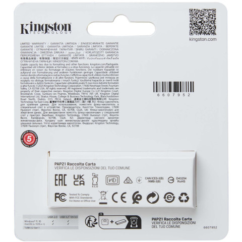 USB Flash Kingston 512B USB 3.2 Type-C DT Exodia S Black/Yellow, Retail