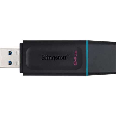USB Flash Kingston 64GB USB 3.2 Gen1 DataTraveler Exodia, Black/Teal, Retail