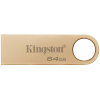 USB Flash Kingston 64GB USB 2.0 DT SE9 G3 Metal Gold, Retail