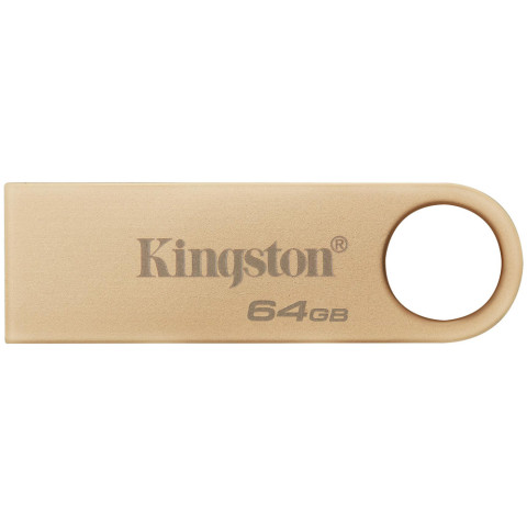 USB Flash Kingston 64GB USB 2.0 DT SE9 G3 Metal Gold, Retail