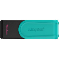 USB Flash Kingston DataTraveler Exodia S 128GB USB3.2 Gen 1 Black/Turquoise, Retail