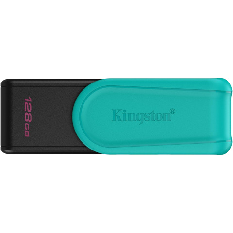 USB Flash Kingston DataTraveler Exodia S 128GB USB3.2 Gen 1 Black/Turquoise, Retail