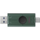 USB Flash Kingston DataTraveler Duo 128GB USB Type-A/ USB Type-C Black/Green, Retail