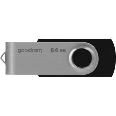 USB Flash GoodRAM 64GB USB 2.0 Twister Black, Retail