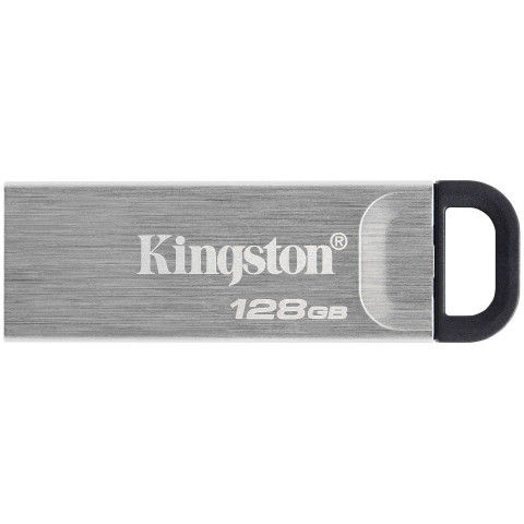 USB Flash Kingston 128GB USB 3.2 Gen 1 DataTraveler Kyson Metal, Silver/Black, Retail