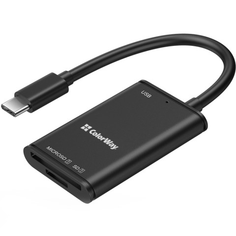 Card Reader ColorWay USB-C to USB 3.0/SD/MicroSD