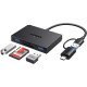 Card Reader USB 3.0 4-in-1,OTG USB-C/USB-A, SD/TF, 4-in-1 CM812 Ugreen