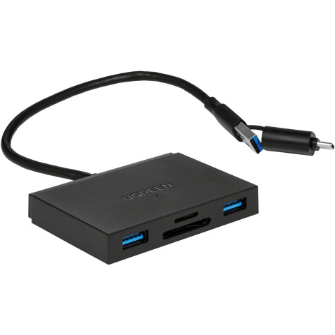Card Reader USB 3.0 4-in-1,OTG USB-C/USB-A, SD/TF, 4-in-1 CM812 Ugreen