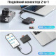 Card Reader USB 3.0 4-in-1,OTG USB-C/USB-A, SD/TF, 4-in-1 CM812 Ugreen