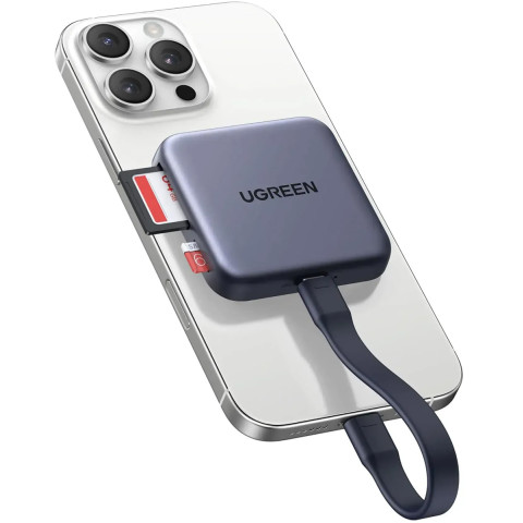 Card Reader USB 3.2 Magnetic, USB-C SD/MicroSD UHS-II 312 МБ/с PD 100W CM898 Ugreen