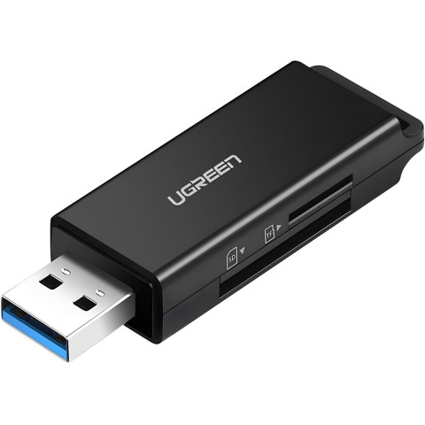 Card Reader USB 3.0 -> 2-слота SD/TF CM104 Ugreen
