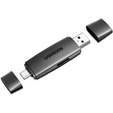 Card Reader USB-С 3.1 + USB-A 2-слота TF/SD CM304 Ugreen