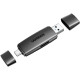 Card Reader USB-С 3.1 + USB-A 2-слота TF/SD CM304 Ugreen